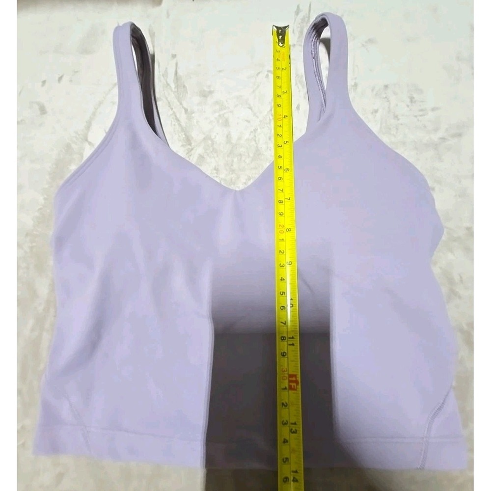 LULULEMON Women's Align Yoga Bra/Tank - Butter Soft removable padding Gym Sz 2 - Picture 6 of 6
